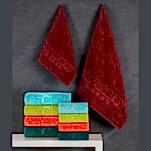 Megasaray renkli havlu dk tekstil